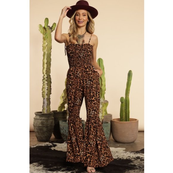✨ LAST ONE ✨ Leopard Print Jumpsuit - Picture 2 of 6